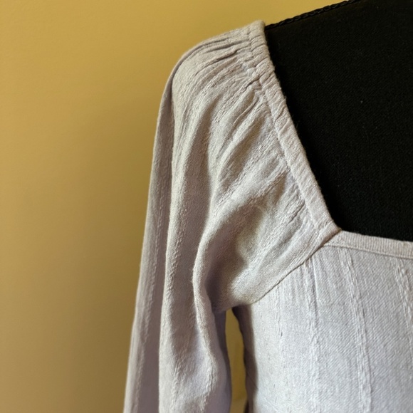 *AMERICAN EAGLE OUTFITTERS* Purple Long Sleeve Top NWT Size Small - Picture 3 of 9